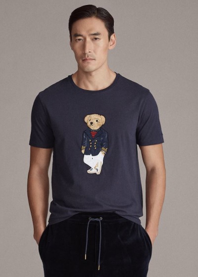 T Shirt Ralph Lauren Polo Bear Jersey Homem 31560-BIRA